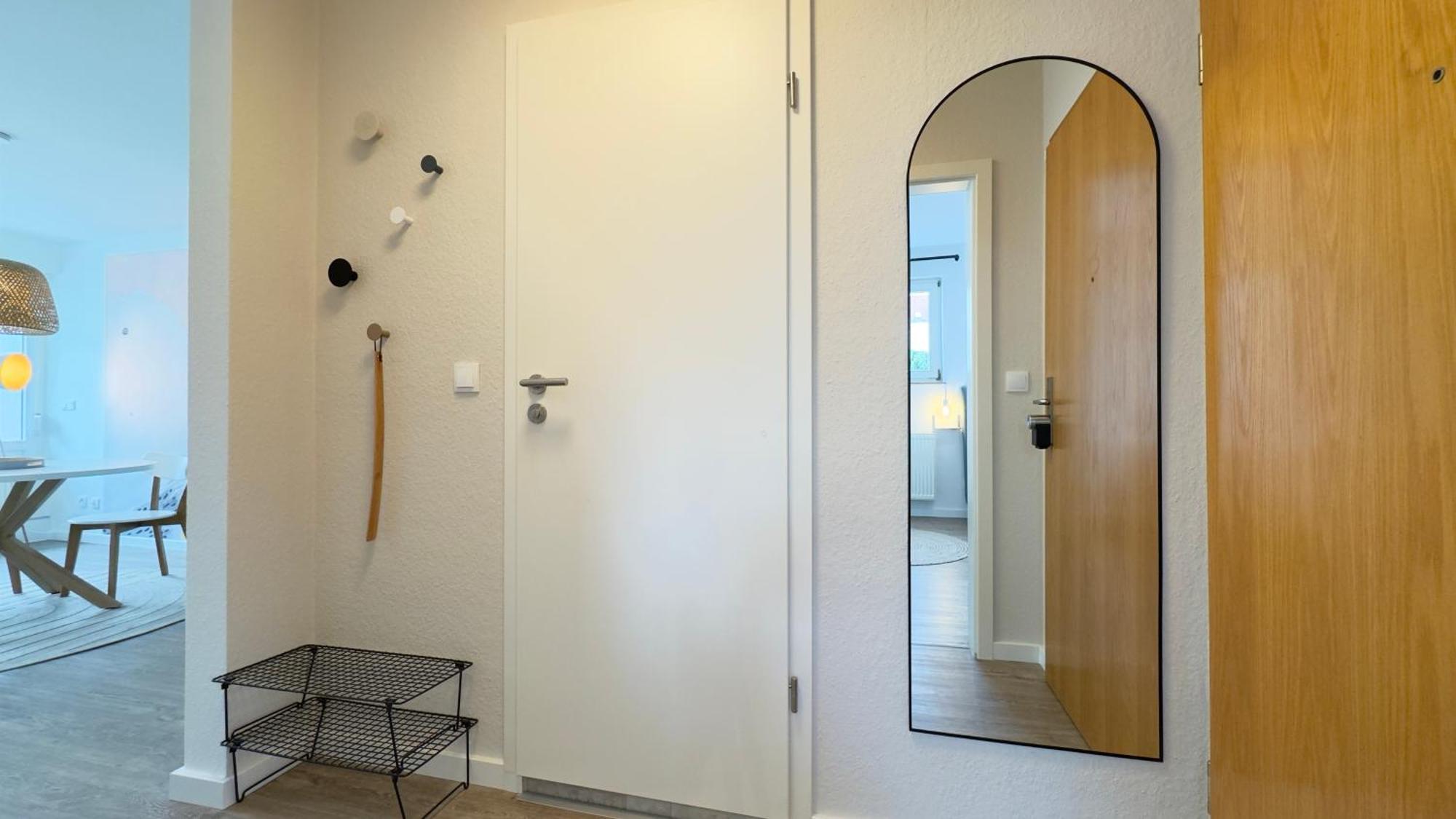 Fewo Am Park - 4P, Boxspringbett, Balkon, Smarttv, Gesundbrunnen, Familienfreundlich Halle  Exterior foto