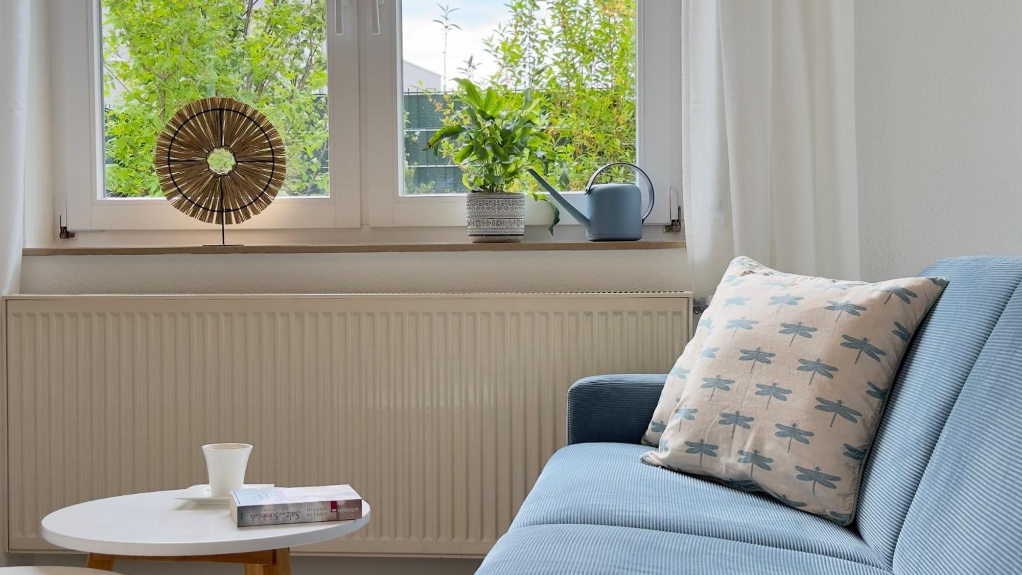 Fewo Am Park - 4P, Boxspringbett, Balkon, Smarttv, Gesundbrunnen, Familienfreundlich Halle  Exterior foto