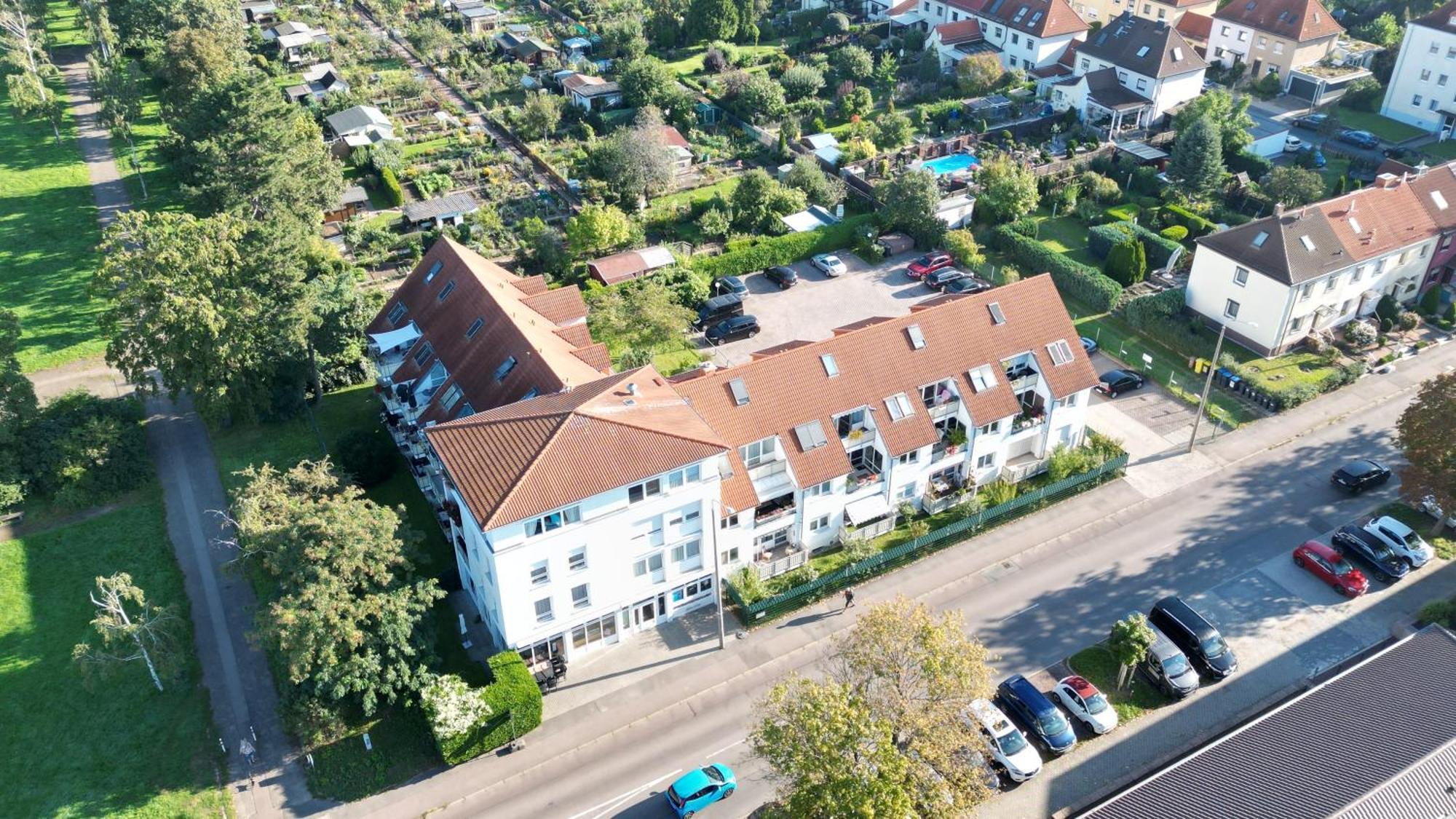 Fewo Am Park - 4P, Boxspringbett, Balkon, Smarttv, Gesundbrunnen, Familienfreundlich Halle  Exterior foto